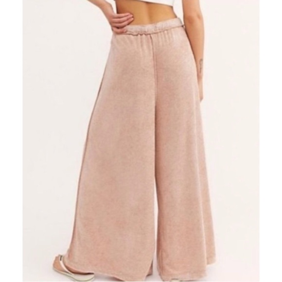NWT FREE PEOPLE Make it Maxi Wide Leg Pants - Picture 2 of 8
